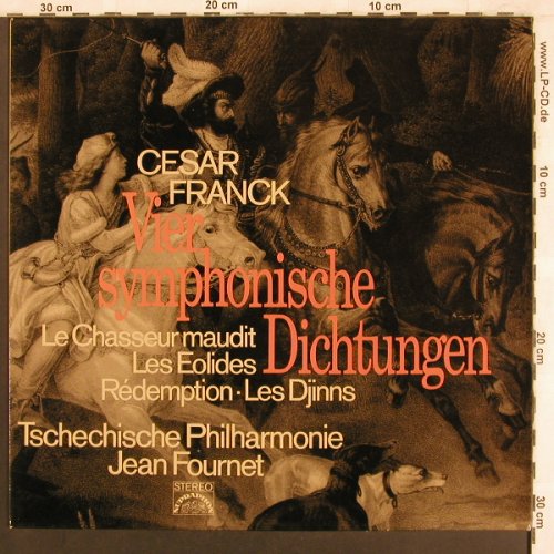Franck,Cesar: Vier Symphonische Dichtungen, Supraphon (86 307 KK), D Typ: LP Best.-Nr.: L7401 Preis: 6,00 Euro