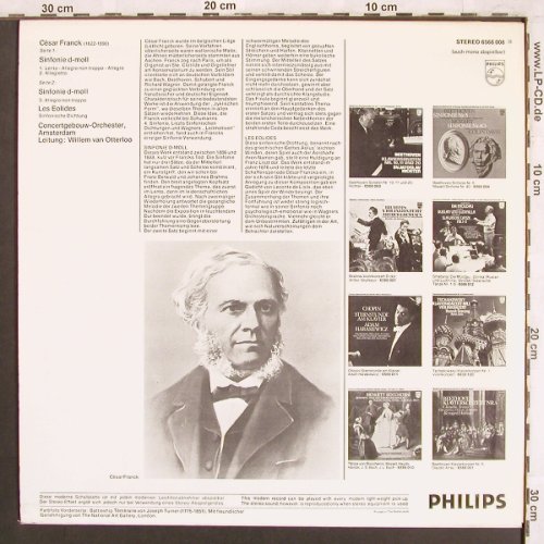 Franck,Cesar: Symphonie D-Moll, Les Eolides, Philips(6566 008), NL, Ri,  - LP - L7403 - 7,50 Euro