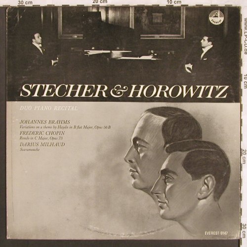 Stecher & Horowitz: Duo Piano Recital, vg-/m-,bad cond., Everest Records(6147), US,  - LP - L7414 - 5,00 Euro