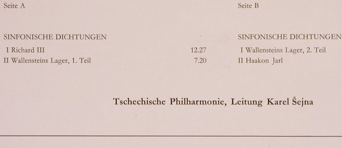 Smetana,Bedrich: Sinfonische Dichtungen, Elite Special(CSLP 6006), CH,  - LP - L7415 - 5,00 Euro