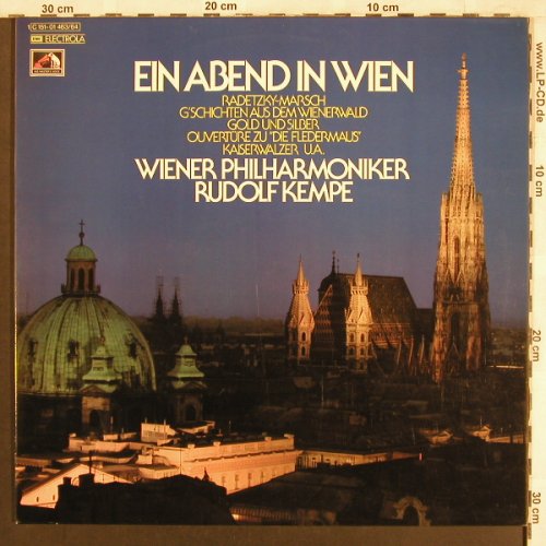 V.A.Ein Abend in Wien: Franz v.Suppe...Strauß Sohn, Foc, EMI Electrola (C 151-01 463/64), D Typ: LP Best.-Nr.: L7426 Preis: 6,00 Euro