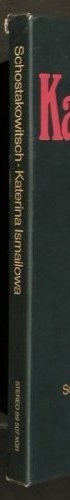 Schostakowitsch,Dmitri: Katerina Ismailowa, Box --> vg+, Melodia Eurodisc (89 507 XGR), D, 1976 Typ: 4LP Best.-Nr.: L7430 Preis: 20,00 Euro