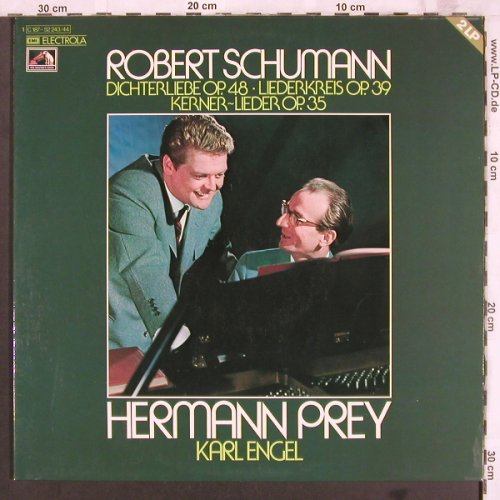 Schumann,Robert: Dichterliebe/Liederkreis/Kerner,Foc, EMI (C 187-52 243/44), D Typ: 2LP Best.-Nr.: L7462 Preis: 7,50 Euro