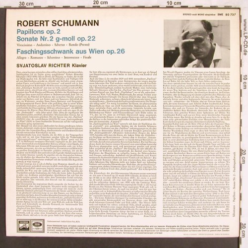 Schumann,Robert: Papillons, op.2,S.Nr.2 g.moll,22,26, Electrola (SME 80 737), D Typ: LP Best.-Nr.: L7465 Preis: 12,50 Euro