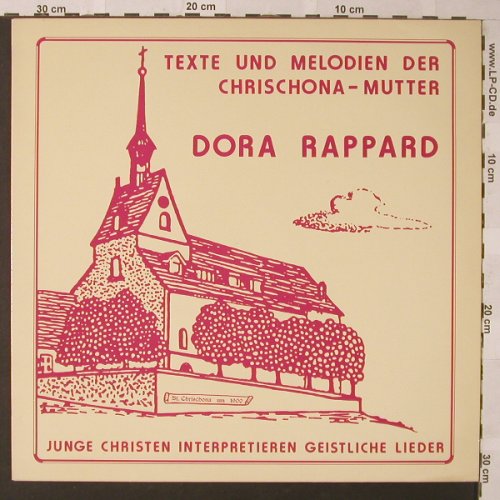 Rappard,Dora: Texte & Melodien,Chrischona-Mutter, Musik-Treff(mt 183), CH, 1982 - LP - L7477 - 7,50 Euro