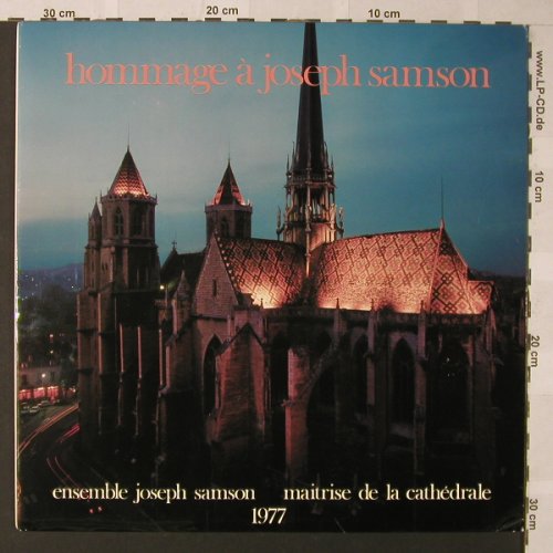 Samson,Joseph: Hommage A J.S., Foc, Maitrise De La Cathedral(ORdG 30478), F, woc, 1977 - LP - L7484 - 7,50 Euro