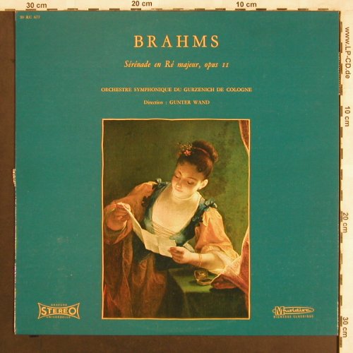 Brahms,Johannes: Serenade en R majeur,op.11, Musidisc(30 RC 677), F, m-/vg+,  - LP - L7486 - 5,00 Euro