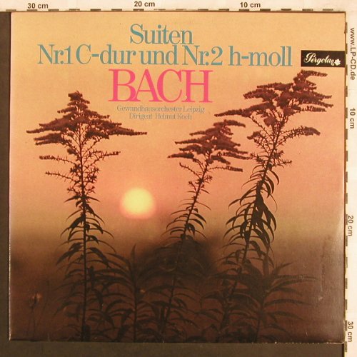 Bach,Johann Sebastian: Suiten Nr.1 C-dur & Nr.2 h-moll, Pergola(832 000 PGY), D,  - LP - L7492 - 5,00 Euro