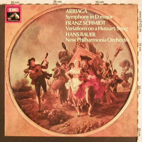 Arriaga / Franz Schmidt: Symphonie in D major/Var.Hussar'sS., EMI (CSD 3769), UK, 1976 Typ: LP Best.-Nr.: L7509 Preis: 7,50 Euro