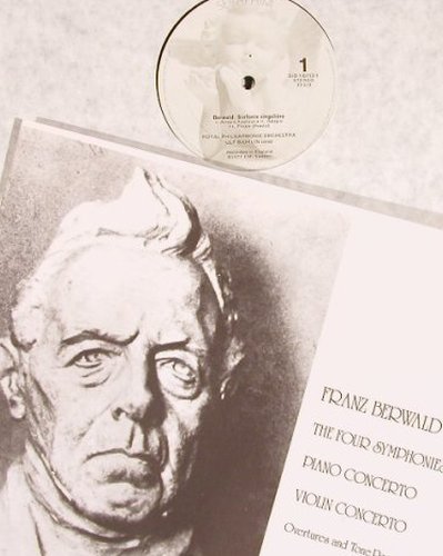 Berwald,Franz: The Four Symphonies,PianoC.,Violin, Seraphim(SID-6113), US, Box, 1979 - 4LP - L7519 - 20,00 Euro