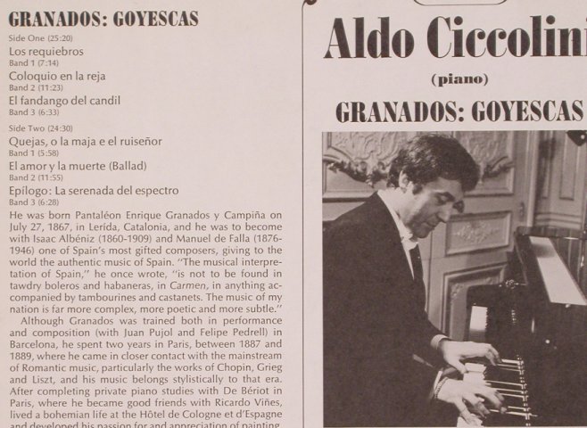 Granados,Enrique: Goyescas, Seraphim(S-60178), US,  - LP - L7535 - 6,00 Euro