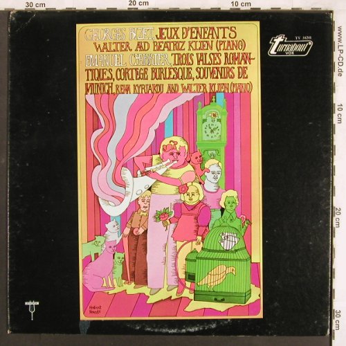 Bizet,Georges / Emanuel Chabrier: Jeux d'enfants/Trois Valses Roman, Turnabout Vox(TV 34241), US, m-/vg+,  - LP - L7543 - 5,00 Euro