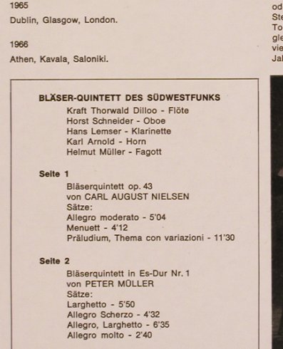 Nielsen,Carl / Peter Müller: Kammerkonzert, BASF/MPS(20 20777-9), D, 1967 - LP - L7551 - 7,50 Euro