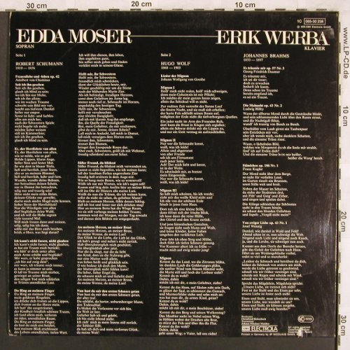 Moser,Edda: Robert Schumann-Lieder v.Frauenlieb, EMI, co(065-30 238), D, m-/vg+, 1976 - LP - L7553 - 5,00 Euro