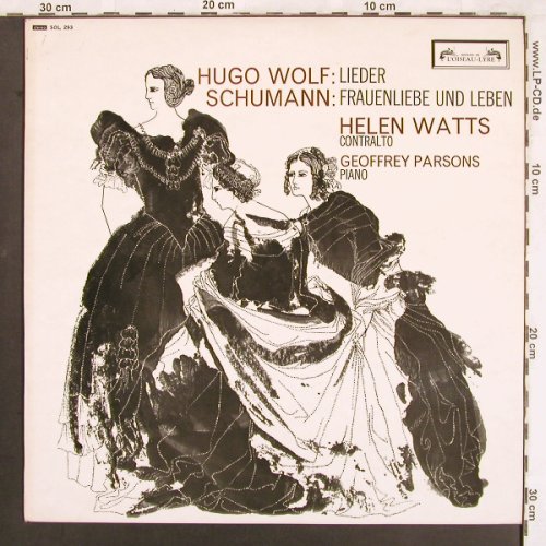Wolf,Hugo / Schumann: Lieder / Frauenliebe, L'Oiseau-Lyre(SOL 293), UK, Ri,  - LP - L7554 - 7,50 Euro