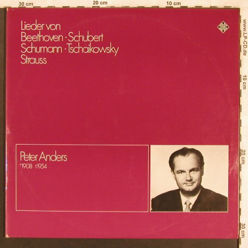 Anders,Peter: Lieder v.Beethoven,Schubert,Schuma, Telefunken (6.48064 DP), D Typ: 2LP Best.-Nr.: L7559 Preis: 9,00 Euro