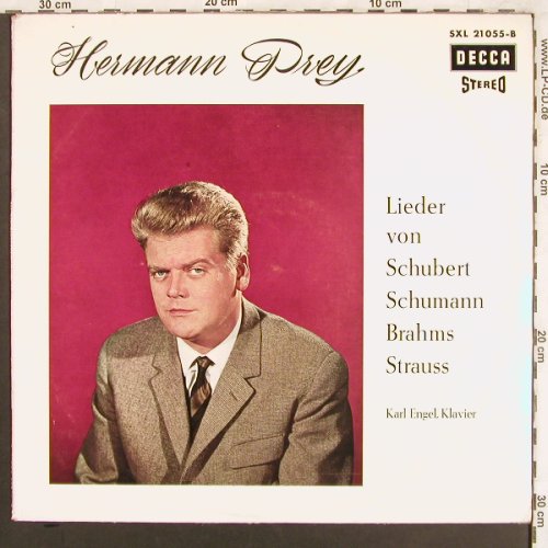 Prey,Hermann: Lieder v.Schubert,Schumann,Brahms.., Decca(SXL 21 055-B), D,  - LP - L7562 - 7,50 Euro