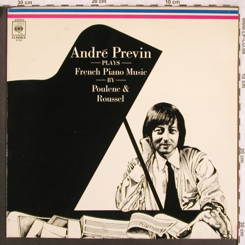 Previn,Andr: plays Frence Piano Music, CBS(61 782), UK(1962), 1977 - LP - L7573 - 9,00 Euro