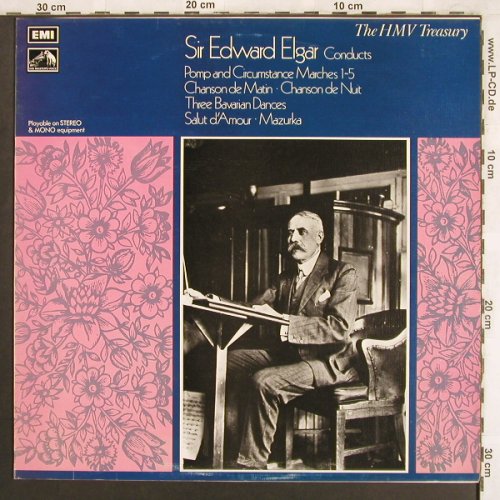 Elgar,Edward: Cond. Pomp and Circumstance Nr.1-5, EMI/HMV(HLM 7005), UK,vg+/m-,  - LP - L7589 - 5,00 Euro