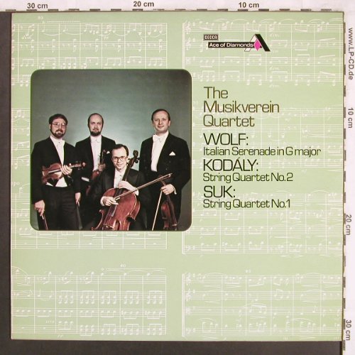 Wolf,Hugo / Kodaly / Suk: Italiean Serenade G major/Str.No.2, Ace of Diamonds(SDD 543), UK, 1979 - LP - L7592 - 7,50 Euro