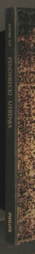 Penderecki,Krzysztof: Utrenja, Box, complete rec., Philips (6700 065), NL, 1973 Typ: 2LP Best.-Nr.: L7596 Preis: 15,00 Euro