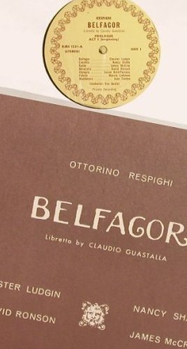 Respighi,Ottorino: Belfagor, Box, m-/vg+, Private Recording(BJRS 1222), US, 1971 - 2LP - L7602 - 17,50 Euro