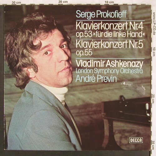 Prokofieff,Serge: Klavierkonzerte Nr.4,op.53/ Nr.5, Decca (6.42289 AW), D, m-/vg+, 1975 Typ: LP Best.-Nr.: L7606 Preis: 5,00 Euro