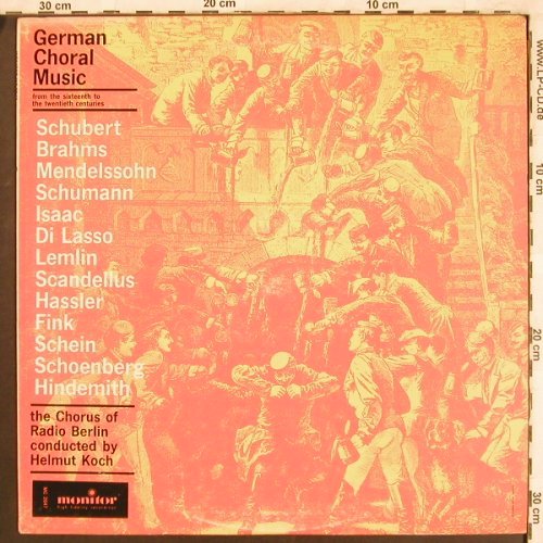 V.A.German Choral Music: From the 16th - 20th Centuries, Monitor(MC 2047), US,  - LP - L7610 - 7,50 Euro