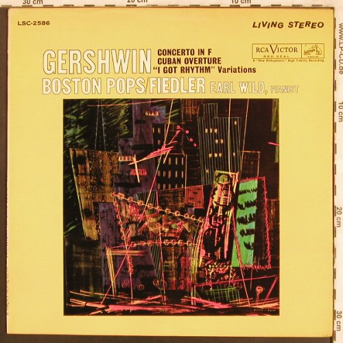 Gershwin,George: Concerto in F, Cuban Overture, RCA Victor (LSC-2586), US Typ: LP Best.-Nr.: L7614 Preis: 7,50 Euro