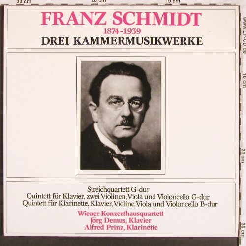 Schmidt,Franz: Drei Kammermusikwerke, Foc, Preiser Records(SPR 3246/47), A,  - 2LP - L7629 - 14,00 Euro