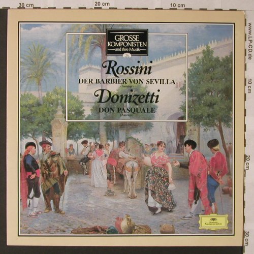 Rossini,Gioacchino / Donizetti: Der Barbier von Sevilla/Don Pasqual, Deutsche Gramophon (412 840-1), D Typ: LP Best.-Nr.: L7639 Preis: 5,00 Euro