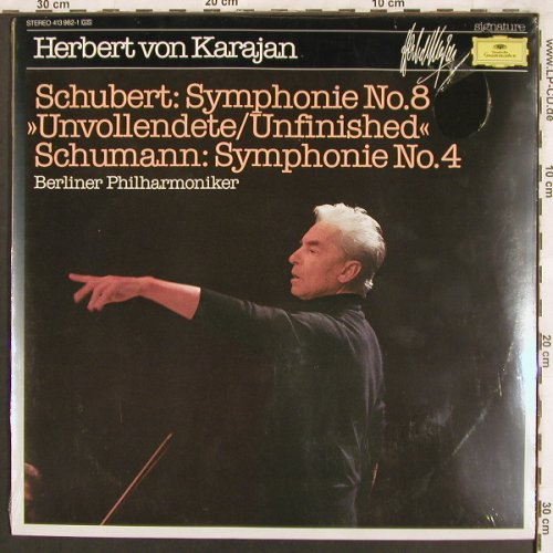 Schubert,Franz / R.Schumann: Sinfonie Nr.4/Sinfonie Nr.8, FS-New, Deutsche Gramophon (413 982-1), D, 1985 Typ: LP Best.-Nr.: L7642 Preis: 5,00 Euro