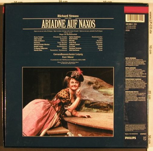 Strauss,Richard: Ariadne auf Naxos,Box, CD-Booklet, Philips(422 084-1), NL, 1988 - 2LP - L7643 - 9,00 Euro