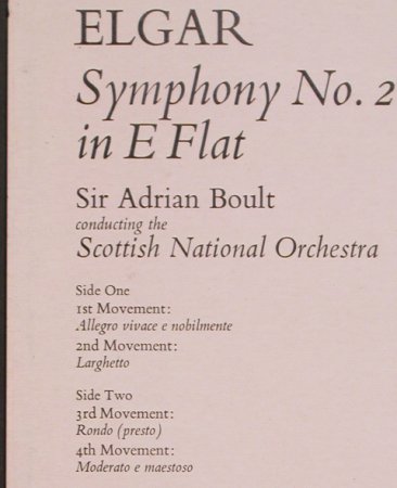 Elgar,Edward: Symphony No.2 in E flat, Classics for Pleasure(CFP 172), UK,  - LP - L7657 - 6,00 Euro