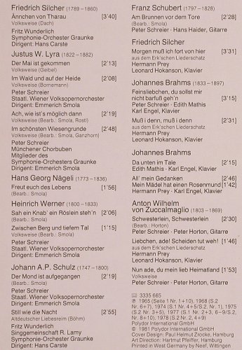 V.A.Ännchen von Tharau: Die 20 schönsten deutschen Volksl., D.Gr. Favorit(2535 665), D, 1981 - LP - L7667 - 4,00 Euro