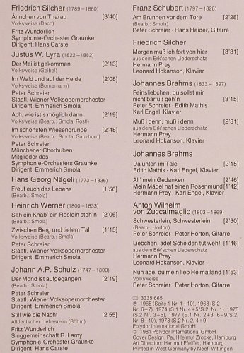 V.A.Ännchen von Tharau: Die 20 schönsten deutschen Volksl., D.Gr. Favorit (2535 665), D, 1981 Typ: LP Best.-Nr.: L7667 Preis: 4,00 Euro