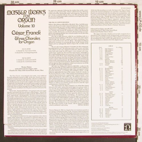 Franck,Cesar: Three Chorales for Organ, Nonesuch (H-71310), US, Co, 1975 Typ: LP Best.-Nr.: L7692 Preis: 7,50 Euro