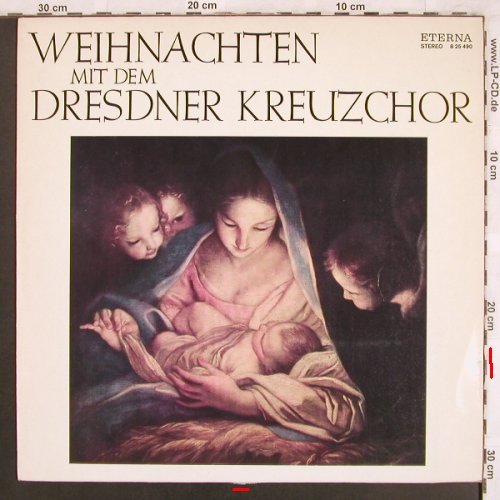 Dresdner Kreuzchor: Weihnachten mit dem,R.Mauersberger, Eterna, m /vg+(8 25 490), DDR, 1981 - LP - L7704 - 5,00 Euro