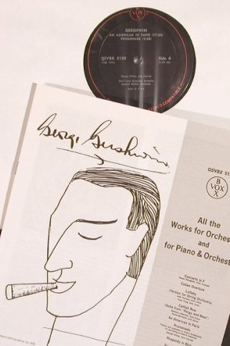 Gershwin,George: All the Works for Orch&f.Piano&Orch, VoxBox (QSVBX), US, Box Typ: 3LPQ Best.-Nr.: L7710 Preis: 15,00 Euro