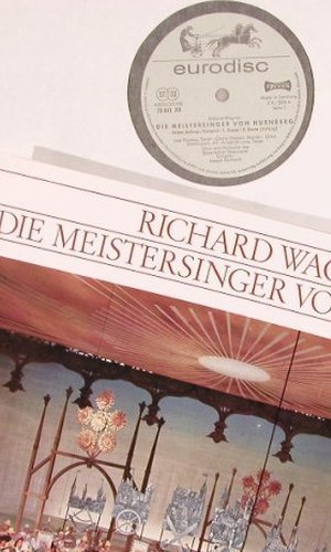 Wagner,Richard: Die Meistersinger von Nürnberg,Box, Eurodisc(70 841 XR), D, 1963 - 5LP - L7712 - 25,00 Euro