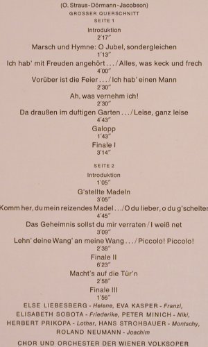 Straus,Oscar / Dörmann / Jacobson: Ein Walzertraum, Telefunken(NT 779), D, Ri, 1961 - LP - L7743 - 5,00 Euro