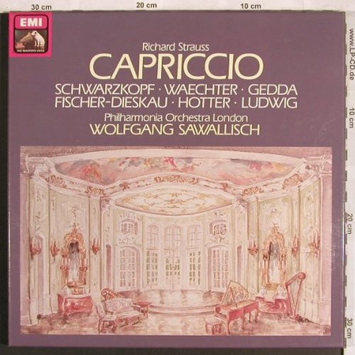 Strauss,Richard: Capriccio, Box, EMI(1435243), D, Mono,  - 3LP - L7748 - 14,00 Euro