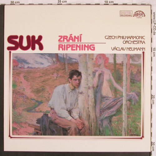 Suk,Josef: Zrani / Ripening, Supraphon(1110 3640 ZA), CZ,vg+/m-, 1985 - LP - L7772 - 5,00 Euro