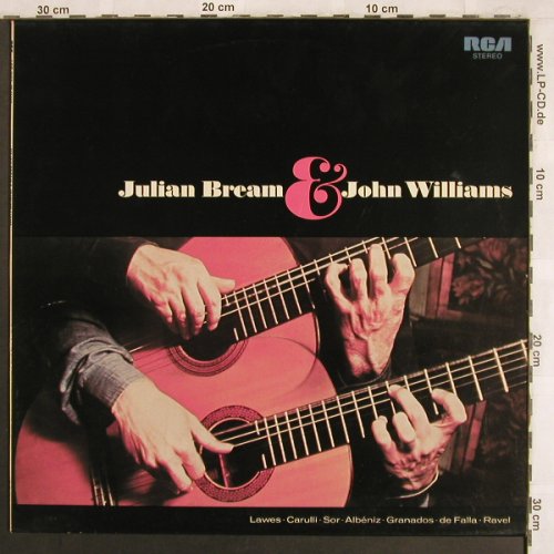 Bream,Julian & John Williams: Same, William Lawes...Ravel, RCA(26.41118), D, 1972 - LP - L7786 - 6,00 Euro