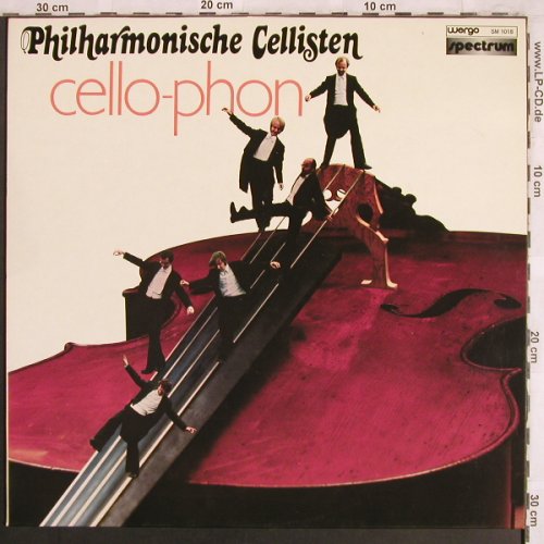 Philharmonische Cellisten: Cello-Phon, Wergo (SM 1018), D, 1978 Typ: LP Best.-Nr.: L7789 Preis: 9,00 Euro