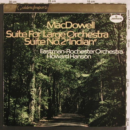 MacDowell,Edward: Suite for Large Orchestra,op.42,48, Mercury Golden Imports(SRI 75026), NL,  - LP - L7807 - 9,00 Euro