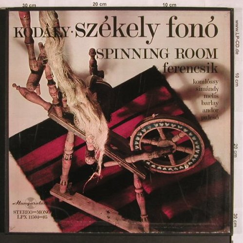 Kodaly,Zoltan: Szekely fono,Spinning Room, Box, Hungaroton (LPX 11504-05), H Typ: 2LP Best.-Nr.: L7815 Preis: 9,00 Euro