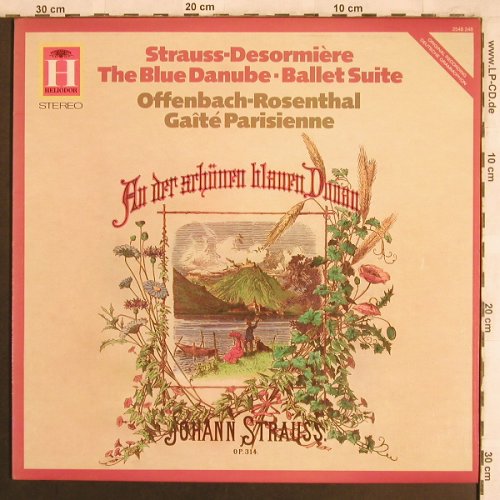 Strauß,Johann / Offenbach: The Blue Danube/Gaite Parisienne, Heliodor(2548 248), UK, 1976 - LP - L7818 - 6,00 Euro