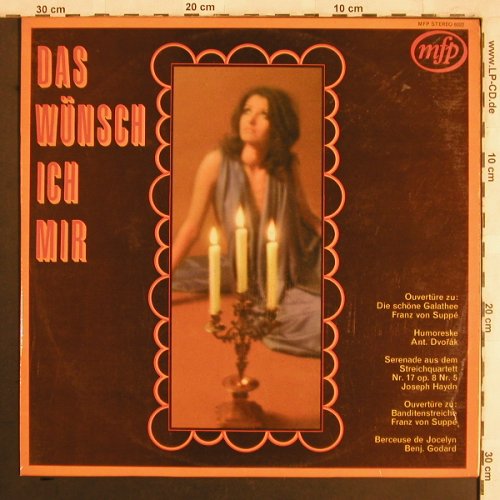 V.A.Das wünsch ich mir: Suppe,Boccerini...Heykens, MFP (MFP 6022), D Typ: LP Best.-Nr.: L7819 Preis: 4,00 Euro