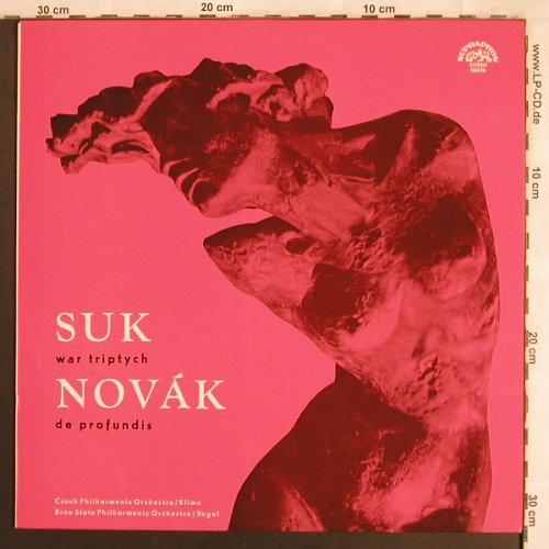 Suk,Josef / Vitezslav Novak: War Triptych / de profundis, vg+/m-, Supraphon(50476), CZ, 1963 - LP - L7820 - 6,00 Euro